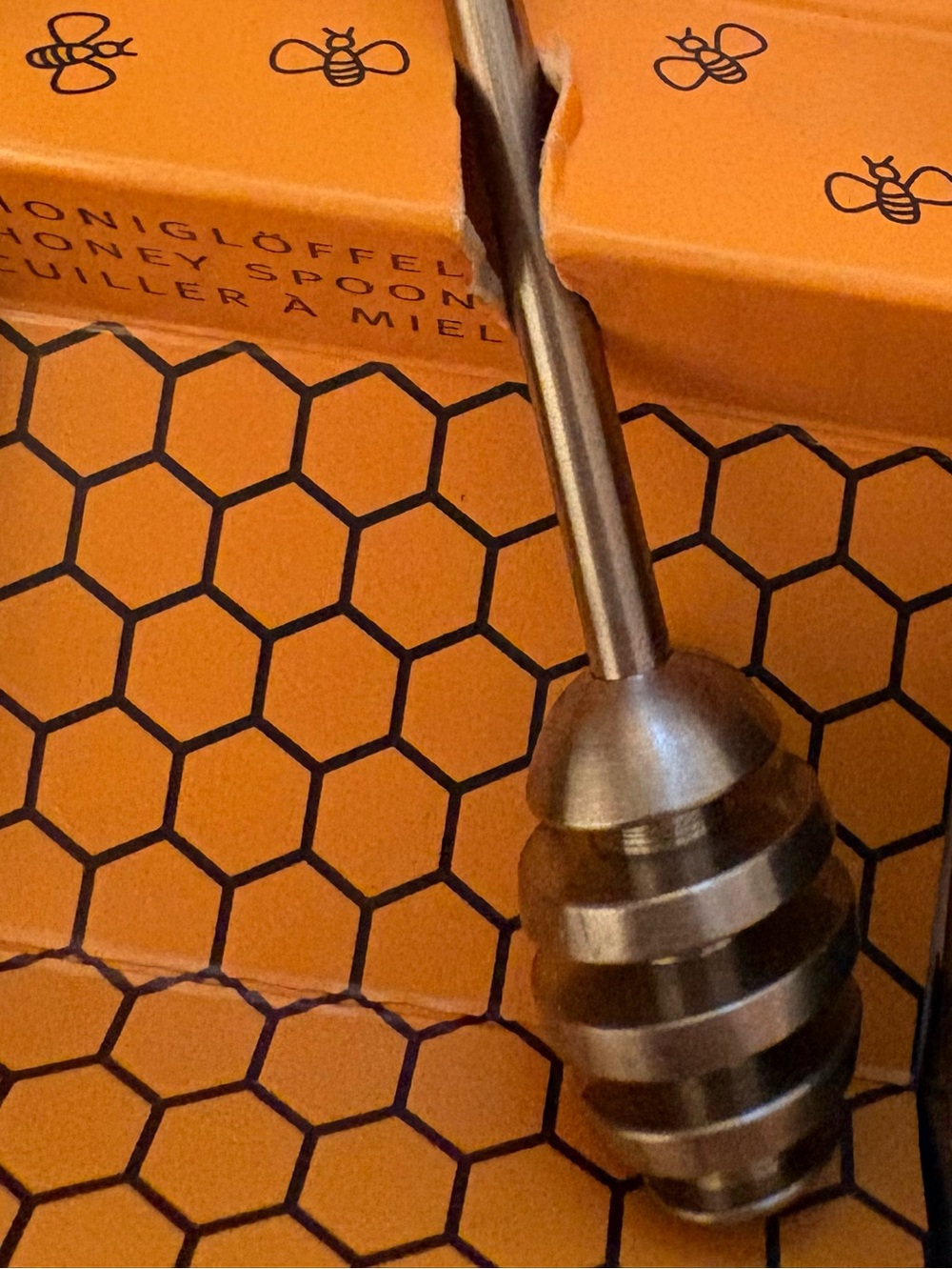 Honey Spoon Hogri Friends Forever stainless steel honey/syrup spoon BNWB